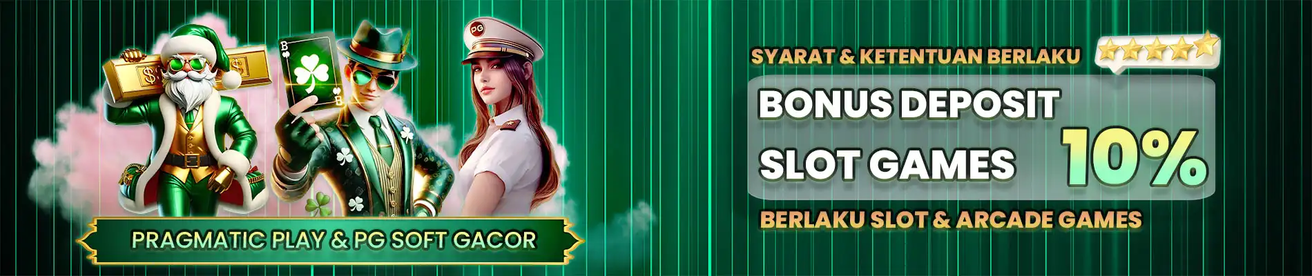 BONUS DEPOSIT SLOT ARCADE